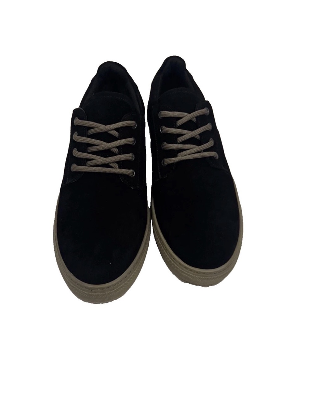 HUF men size 9.5 HUFNAGEL PRO Skateboarding Shoes Black Suede Sneaker never worn
